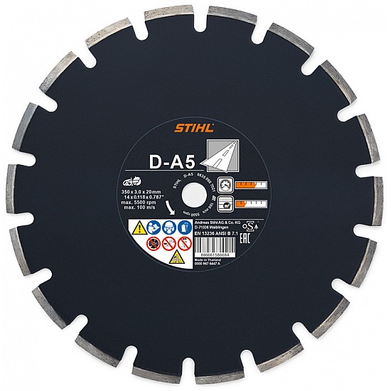 STIHL Diamantový rozbrusovací kotúč - Asfalt (A) D-A40 400 mm