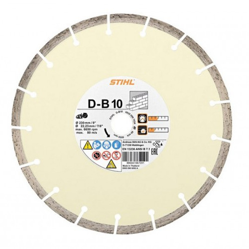 STIHL Diamantový rozbrusovací kotúč B10 pre TSA 230