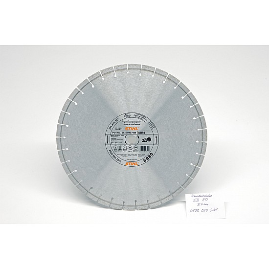 STIHL Diamantový rozbrusovací kotúč - Liatinové potrubie (G), D-G80, 350mm