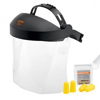 STIHL Ochrana tváre, krátke prevedenie, s plastovým štítom