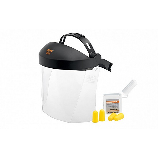 STIHL Ochrana tváre, krátke prevedenie, s plastovým štítom