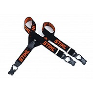 STIHL Traky čierne 110 cm, gombiky