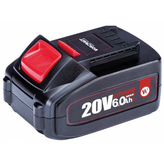 Akumulátor Worcraft CLB-20V-6.0HC ShareSYS 6000 mAh, S20Li, rýchlonabíjanie