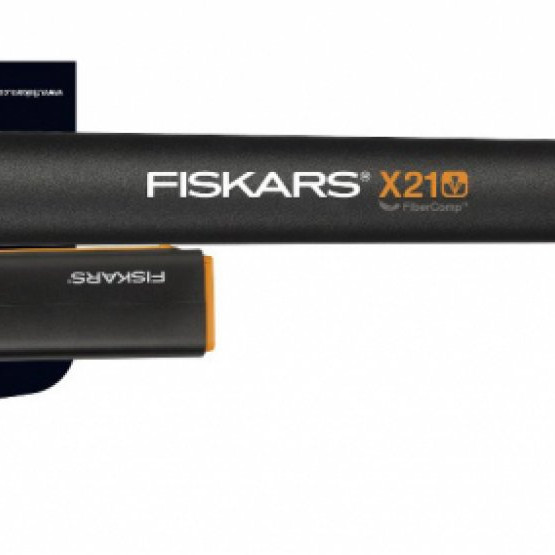 Set Fiskars sekera X21 + ostrič