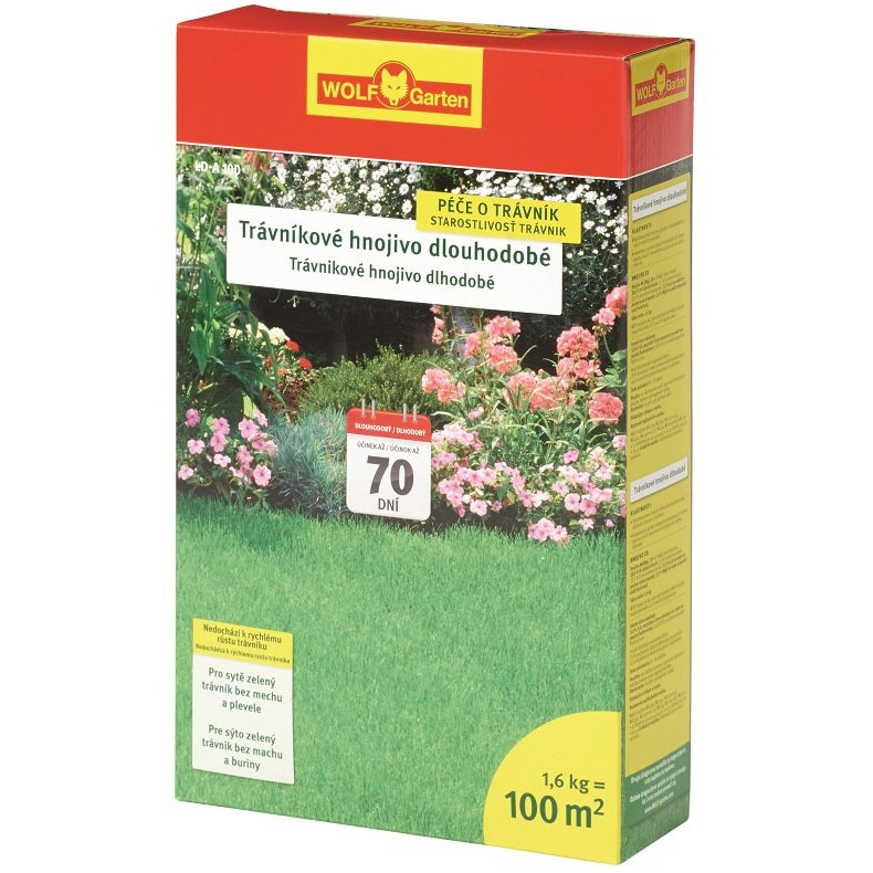 Hnojivo na trávnik WOLF-Garten LD-A 100 Hnojivo na trávnik WOLF-Garten LD-A 100