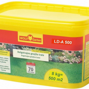 Hnojivo na trávnik WOLF-Garten LD-A 500 CZ/SK/HR/SLO Hnojivo na trávnik WOLF-Garten LD-A 500 CZ/SK/HR/SLO
