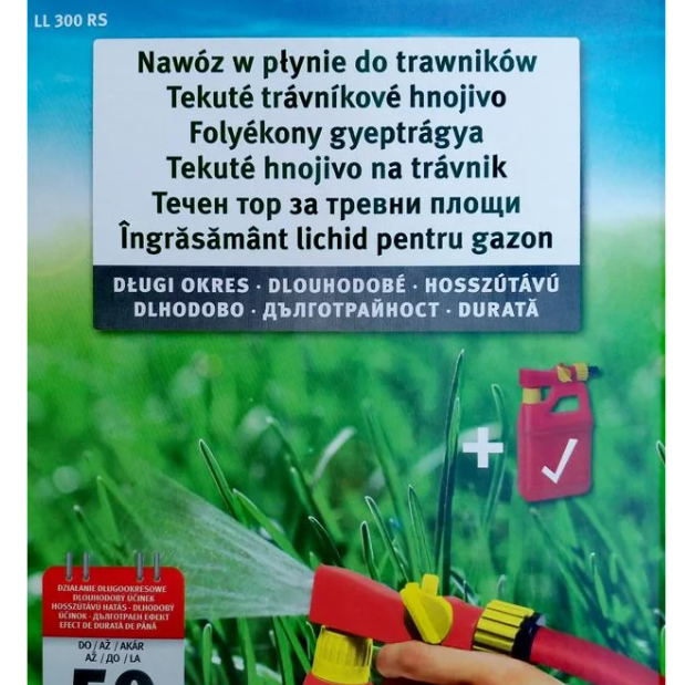 Tekuté hnojivo DLHODOBÉ Wolf Garten LL 300 RS