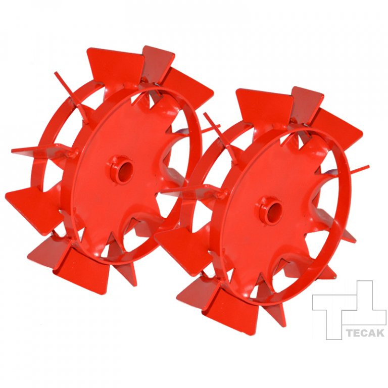 Oborávacie kolesa s obručou