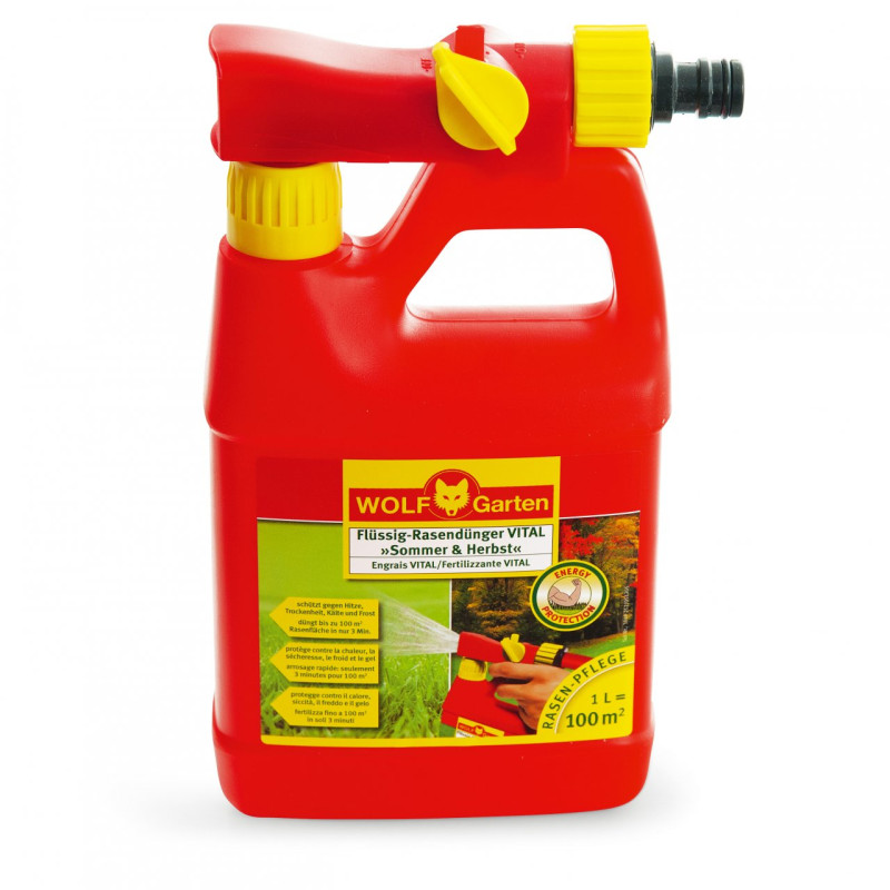 WOLF-Garten LV 100 B TEKUTÉ HNOJIVO 1 L VITAL »LETO & JESEŇ«