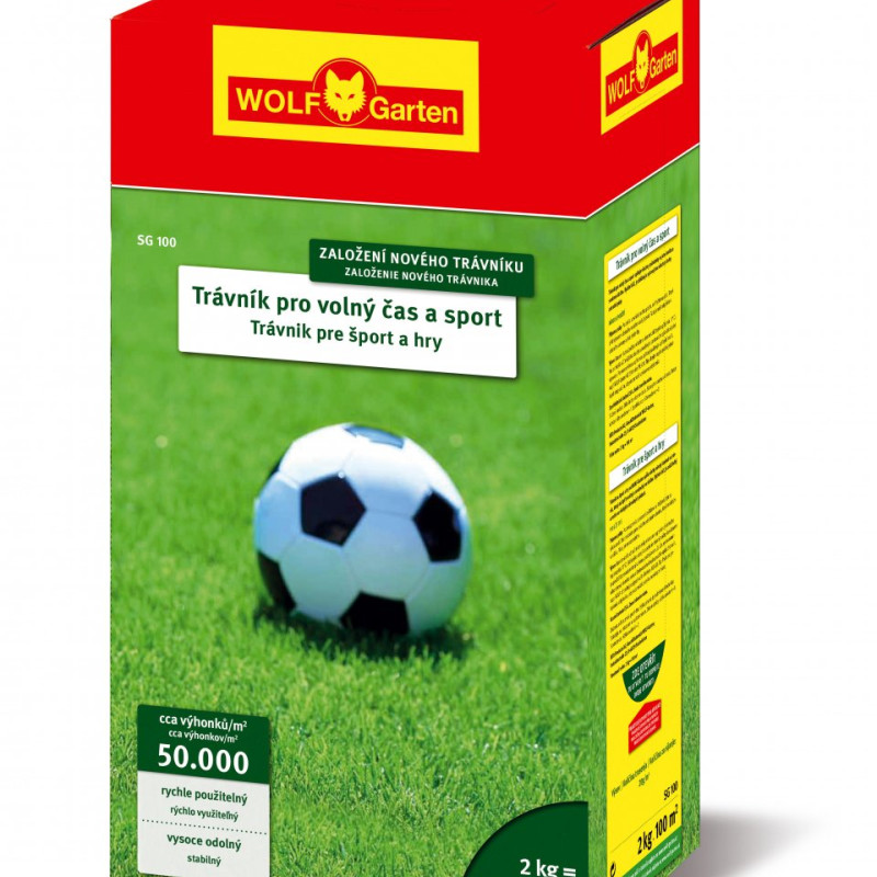 WOLF-Garten SG 100 TRÁVNIK PRE ŠPORT A HRY
