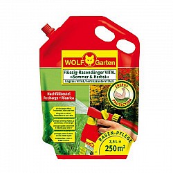 WOLF-Garten LV 250 R TEKUTÉ HNOJIVO VITAL »LETO & JESEŇ«, NÁHRADNÁ NÁPLŇ 2,5L