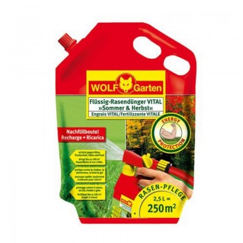 WOLF-Garten LV 250 R TEKUTÉ HNOJIVO VITAL »LETO & JESEŇ«, NÁHRADNÁ NÁPLŇ 2,5L
