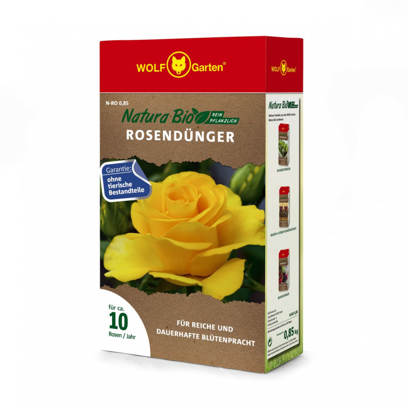 WOLF-Garten N-RO 0,85 CZ/SK/HR/SLO NATURA BIO HNOJIVO NA RUŽE